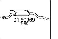 Mittelschalldämpfer
