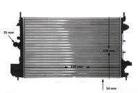 Thumbnail - Radiateur - CR835001S - MAHLE
