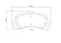 BREMBO High performance remblokkenset 3