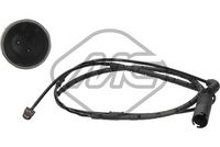 предупредителен контактен сензор, износване на накладките