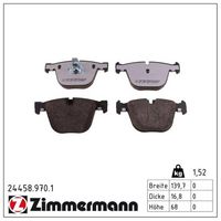 комплект спирачно феродо, дискови спирачки