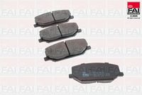 Комплект спирачно феродо, дискови спирачки BP452 FAI AutoParts