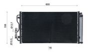 Thumbnail - Condensor, airconditioning - AC1072000S - MAHLE