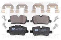 Bremsbelagsatz, Scheibenbremse