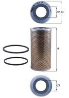 Thumbnail - Oliefilter - OX17D - KNECHT