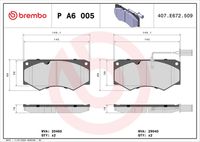 комплект спирачно феродо, дискови спирачки