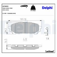 Bremsbelagsatz, Scheibenbremse