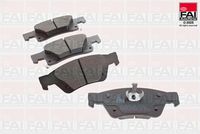 комплект спирачно феродо, дискови спирачки