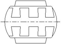 Wähl-/Schaltstange