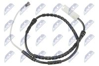 предупредителен контактен сензор, износване на накладките