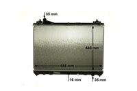 Thumbnail - Radiateur - CR1873000S - MAHLE
