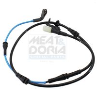 предупредителен контактен сензор, износване на накладките