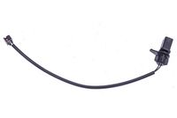 предупредителен контактен сензор, износване на накладките