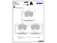 комплект спирачно феродо, дискови спирачки