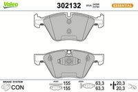 Bremsbelagsatz, Scheibenbremse