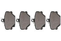 Set placute frana,frana disc TOPRAN, Cod: 407 934
