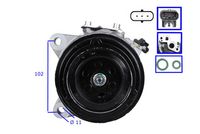 Kompressor, Klimaanlage