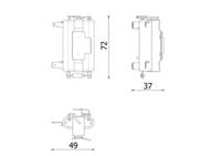 Resistor, interior blower