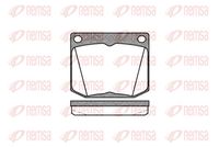 комплект спирачно феродо, дискови спирачки