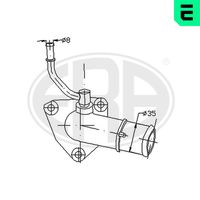 термостат, охладителна течност