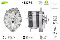 Generator / Alternator VALEO, Cod: 433374