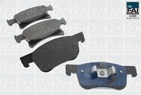 комплект спирачно феродо, дискови спирачки