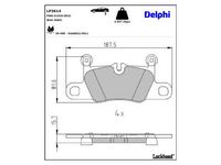 комплект спирачно феродо, дискови спирачки