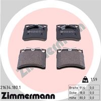 Bremsbelagsatz, Scheibenbremse