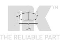 Bremsbelagsatz, Scheibenbremse