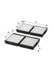 Filter, Innenraumluft