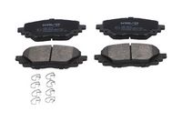 комплект спирачно феродо, дискови спирачки