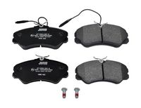 Bremsbelagsatz, Scheibenbremse