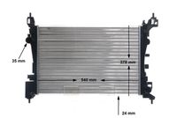 Thumbnail - Radiateur - CR1121000S - MAHLE