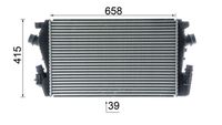 Thumbnail - Intercooler, inlaatluchtkoeler - CI625000P - MAHLE