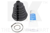 Faltenbalgsatz, Antriebswelle