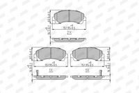 Bremsbelagsatz, Scheibenbremse