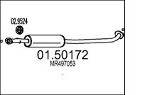 Mittelschalldämpfer