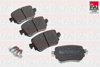 комплект спирачно феродо, дискови спирачки