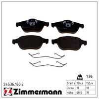 Bremsbelagsatz, Scheibenbremse Bremsbelagsatz, Scheibenbremse