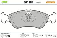Bremsbelagsatz, Scheibenbremse