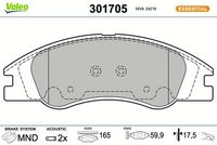 Bremsbelagsatz, Scheibenbremse