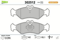 Bremsbelagsatz, Scheibenbremse