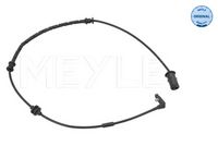 предупредителен контактен сензор, износване на накладките