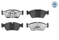 комплект спирачно феродо, дискови спирачки