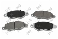 Set placute frana,frana disc ABAKUS, Cod: 231-01-113