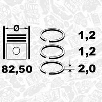 Thumbnail - Zuigerveerset - R1010500 - ET ENGINETEAM