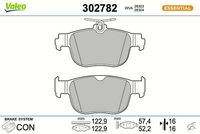 Bremsbelagsatz, Scheibenbremse
