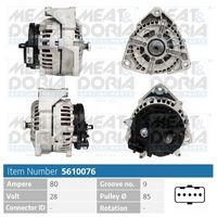 Generator / Alternator MEAT & DORIA, Cod: 5610076