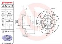 Disc frana BREMBO, Cod: 08.B413.1S