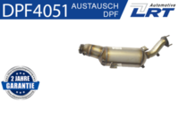 Ruß-/Partikelfilter, Abgasanlage
